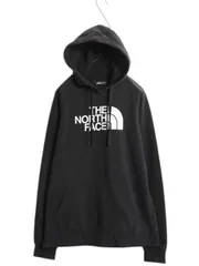 【お得なクーポン配布中!】 ノースフェイス プリント スウェット フード パーカー レディース L 裏起毛 プルオーバー トレーナー アウトドア ブラック The North Face