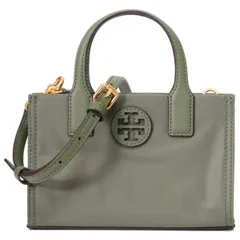 【新品】トリーバーチ ショルダーバッグ TORY BURCH エラ ナイロン ロゴ ミニ トート 146437 0223 300(パームリーフ) レディースナイロンキャンバス仕様