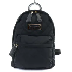 マークジェイコブス MARC JACOBS バッグ リュックサック バックパック キルティング ナイロン 黒 ブラック M0016679 /YO12