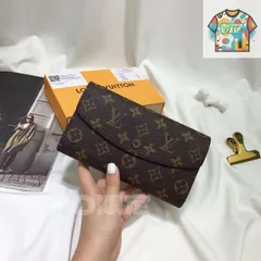 今日特価！LV 58108 黒 × 赤 三折り財布 全国送料無料（一部除く）