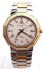 不動品 BAUME&MERCIER(ボーム&メルシェ) リビエラ 5131 GP/SS QZ クォーツ 金メッキ メンズ レディース 腕時計 現状品 ジャンク品