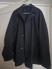 COMOLI コモリ デニムワーク ジャケット　ブラック　2　24SS COMOLI＞デニム ワークジャケット(Z01-01002) | MAKES ONLINE STORE