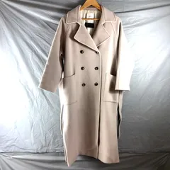 プルミエアロンディスモン×マンテコ 1er Arrondissement MANTECO コート ロング 腰ひも スリット サイドポケット 日本製 ベージュ 38サイズ 938196のサムネイル