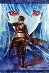 【中古】タペストリー [単品] アムレート＆ブリュンヒルデ A3タペストリー 「PS4/PS Vitaソフト 蒼き革命のヴァルキュリア DXパック」 セガストア限定セット 同梱特典