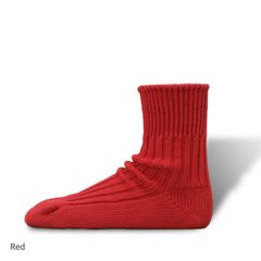 SHOWATABÉ ORGANIC ショウワタベ オーガニック Organic Ribbed Socks Short Length オーガニックリブソックス ショートレングス ORG-02 新品 靴下 国内正規品 【サイズ / 2：25-28cm】