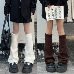 ルーズソックス レッグウォーマー レディース レッグカバー フレア ブーツカット ワイド 美脚 ロング 足首 ゆったり ハイソックス 可愛い ゆったり xxzz01