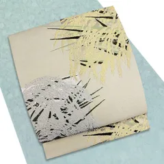●山口美術織物 袋帯 アイボリー 稲穂 新品 正絹 金糸 銀糸 s1067 2025年最新】山口美術織物 袋帯 稲穂の人気アイテム - メルカリ