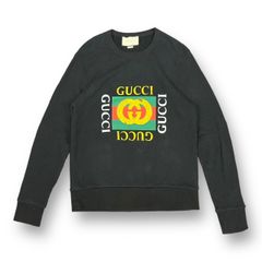 国内正規 GUCCI ヴィンテージ ロゴ スウェット トレーナー 454569 X5J57 グッチ XS 70229A1