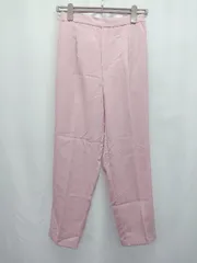 ◇ Θ CIAOPANIC TYPY チャオパニックティピー センタープレス スラックス パンツ サイズL ピンク レディース E  【1506110010131】