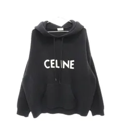 着丈72肩幅60身幅62確実正規セリーヌ CELINE 21AW スタッズ付 パーカー XL 稀少