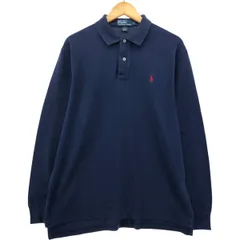 古着 ラルフローレン Ralph Lauren POLO by Ralph Lauren 長袖 ポロシャツ メンズL相当/eaa575730