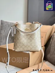 【今日特価】Coach コーチ モリーバケット 取り外し可能なストラップ2本で、斜めがけや片肩がけを自在に切り替え可能-WTO輸入1
