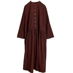 ネストローブ　ウールワンピース茶 ネストローブ ウールワンピース茶 - メルカリ