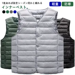 中綿ベスト メンズ Vネック インナーベスト 軽量 暖かい 薄手 保温 防寒 大きいサイズ スーツベスト フロントボタン 前開き ノースリーブ 袖なし ポケット付き 重ね着 アウトドア トレーニング #pdd5775