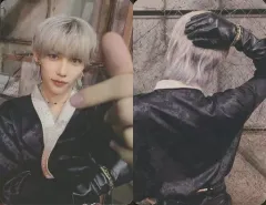 【中古】コレクションカード(男性) Stray Kids/Felix(フィリックス)/衣装黒・左手伸ばし・裏面背中/CD「IN生 (IN LIFE)」封入特典フォトカード