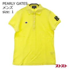 PEARLY GATES パーリーゲイツ 半袖ポロシャツ ワッペン 1 ［240001981373］#