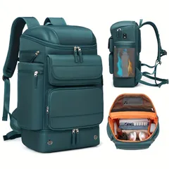 リュックサック バックパック 大容量 多機能 スポーツ 旅行 ハイキング 出張 ビジネスリュック お出かけ ポケット多め ハイキング 男女兼用 登山 スポーツバッグ ビジネスバッグ カバン 防水