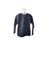 《COODO》リブ　長袖　トップス ／ THICK RIBBED LONGSLEEVE (104サイズ)_black