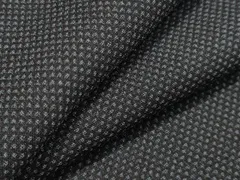 正絹　お召し　黒×墨色　蚊絣模様 楽天市場】【新品】 御召 紋紗 着物 着尺 反物 西陣 正絹 お召