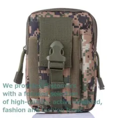 スマホケース 全機種対応 小物入れ ベルト ポーチ サバゲー Military NEK iPhone アイコス イルマ ケース ケース 7999490 (デジタルカモ)