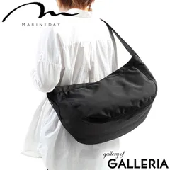 マリンデイ ショルダーバッグ MARINEDAY 66NYLON ショルダー バッグ 斜めがけ 軽量 大きめ A4 横型 大容量 大人 レディース FREEBLUE 66BK
