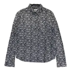 サイズ：0 JACK BUNNY ジャックバニー  長袖ポロシャツ 花柄 ブラック系 [240101453884] ゴルフウェア レディース ストスト