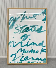 新品★輸入ポスター★サイトゥオンブリー★現代アート★カルステングレーヴェ スウェーデン限定】画家『サイ・トゥオンブリー Cy Twombly