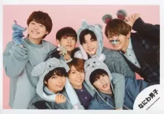 【中古】生写真(ジャニーズ) なにわ男子/集合(7人)/横型・バストアップ・トレカサイズ/Greeting mini Photo Collection(ニューイヤー 2020Ver.)/公式生写真