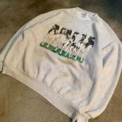 ビッグサイズ40s50sはめ込み前VヴィンテージスウェットXLボロboro