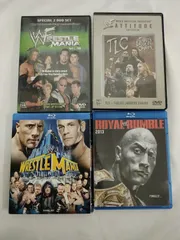 WWF RESTLE MANIA DVD2枚組 中古