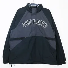 SUPREME ブラック ハーフジップ　ナイロンジャケット 2025年最新】supreme ハーフジップ ナイロンの人気アイテム