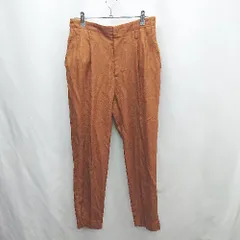 ◇ ⊂ green label relaxing UNITED ARROWS 薄手 スラックスパンツ サイズ38 キャメル レディース E  【1412260009676】