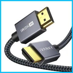 【人気商品】Apple Switch TV Nintendo Fire PS5/PS4/3Xbox TVなど適用18gbps HDMI2.0規格 4K60Hz/HDR/3D/イーサネット対応 ケーブル【2M/4K60Hz/6種長さ】iVANKY テレビ HDM