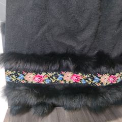 美品✨トクコ・プルミエヴォル 　ニットチュニック　かぎ編み　刺繍　スパンコール 美品✨トクコ・プルミエヴォル ニットチュニックかぎ編み刺繍