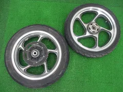 ゼファー1100 純正ホイールセット カワサキ ゼファー1100 ホイール 前後 純正 中古 バイク 部品