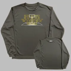 新品 バスケ ロンT ブラック ドライ 長袖 バスケットボール メンズ レディース キッズ ジュニア ミニバス ロングスリーブTシャツ サイズ 140 150 SS S M L LL 黒 obstacle