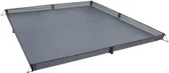 Farfly 互換品 リビングシート 立ち上がり テントシート 耐水圧3000mm 収納袋付き(グレー)のサムネイル