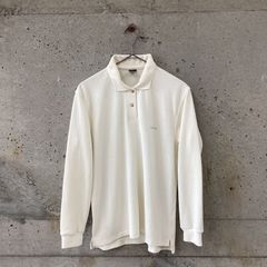 mont-bell白長袖ポロシャツ　モンベル