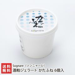 酒粕ジェラート かたふね 6個入り