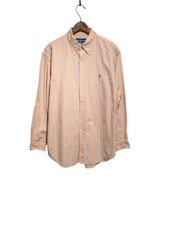 90s〜 Ralph Lauren　"Classicfit"buttondownStripeshirt