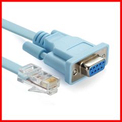 【人気商品】DB9 RS232メス to シリアルケーブル RJ45オス ネットワーク アダプター コンソールケーブル コンバーター Ciscoスイッチルーター用 10Gtek 1.8m/5.94ft