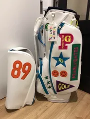 パーリーゲイツ☆キャディバッグ 限定 ニューヨークスマイル 男女兼用