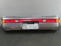 バモスホビオ 純正 リアバンパー シルバー(テールランプ付き) バモスホビオ 純正 リアバンパー シルバー(テールランプ付き