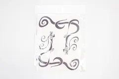 【1～3日以内に発送！】コスプレアイテム タトゥーシール 模様 ペイント シール 【 東京卍リベンジャーズ ドラケン/マイキー 頭部 首元 龍模様 】