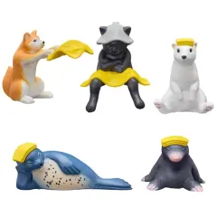 【中古】トレーディングフィギュア 全5種セット 「どうぶつサウナ10」