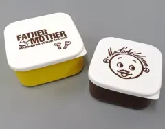【中古】食器 Mr.Children 特製ランチボックス(大小セット) 「オフィシャルファンクラブFATHER ＆ MOTHER」 25年継続特典のサムネイル