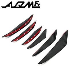 【AQMF+】カーボン調カナード タイプ1キット（6枚入り）【C-CND001】