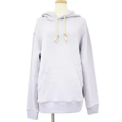 ACNE STUDIOS アクネ ストゥディオズ スウェット パーカー トップス カットソー ライトパープル 紫 XS フーディー プルオーバー ロゴ 刺繍 ワッペン コットン カジュアル リラックスのサムネイル