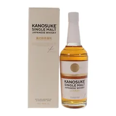 KANOSUKE 嘉之助 シングルモルト お酒 アルコール 48% 700ml ウイスキー ギフト 未開封【中古】【Sランク】のサムネイル