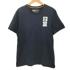 ティンバーランド Timberland 両面ロゴプリント ショートスリーブクルーネックTシャツ メンズ import：M 